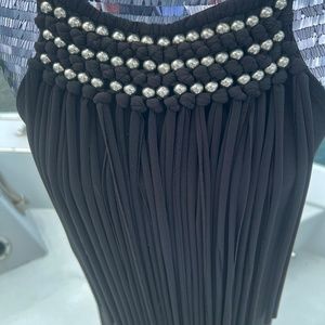 Michael Kors maxi dress with fringe